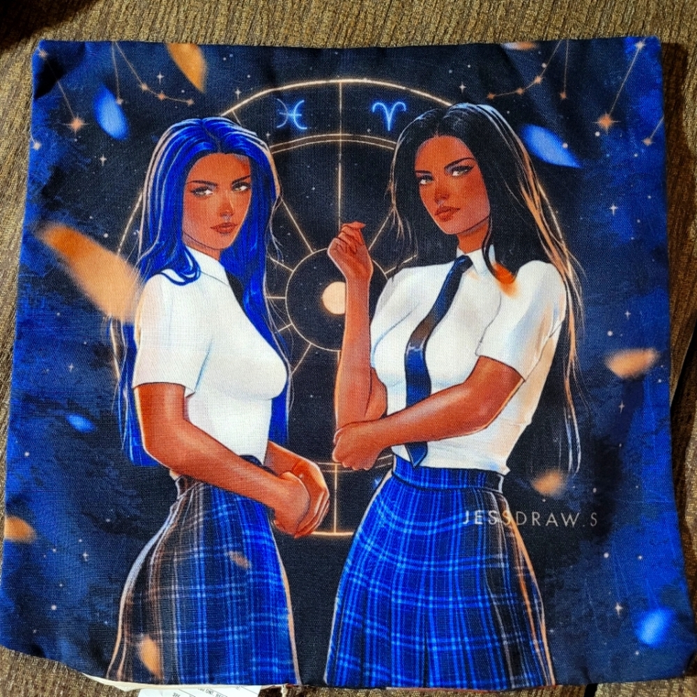 Throw pillow cover